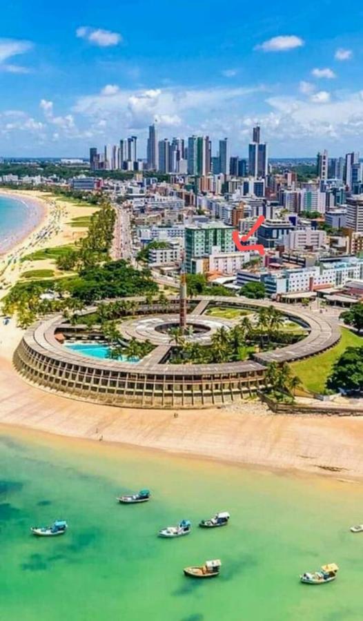Апартаменты Flat Pe Na Areia Tambau Жуан-Песоа Экстерьер фото