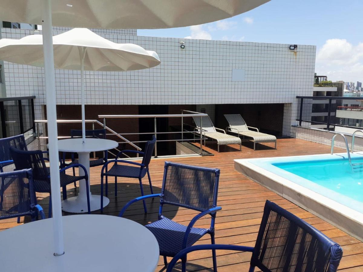 Апартаменты Flat Pe Na Areia Tambau Жуан-Песоа Экстерьер фото